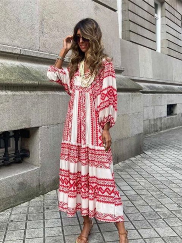 Nanette | Boho Ibiza Jurk - Fashion Lab