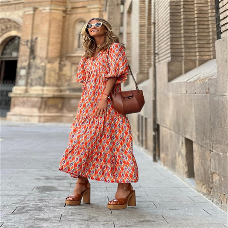 Nanette | Boho Ibiza Jurk - Fashion Lab