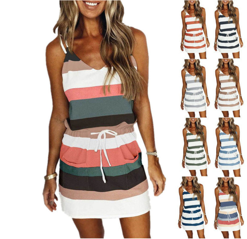 Nayeli | Zomerjurk Met Trekkoord - Fashion Lab