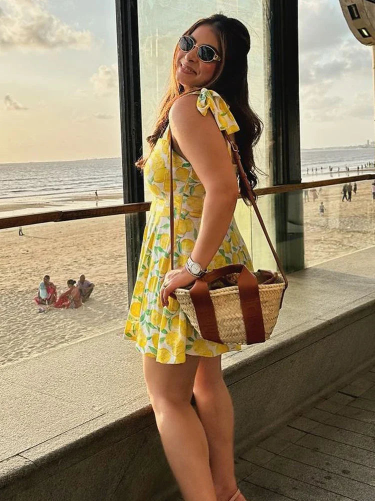 Negar | Lemon Zomerjurk - Fashion Lab