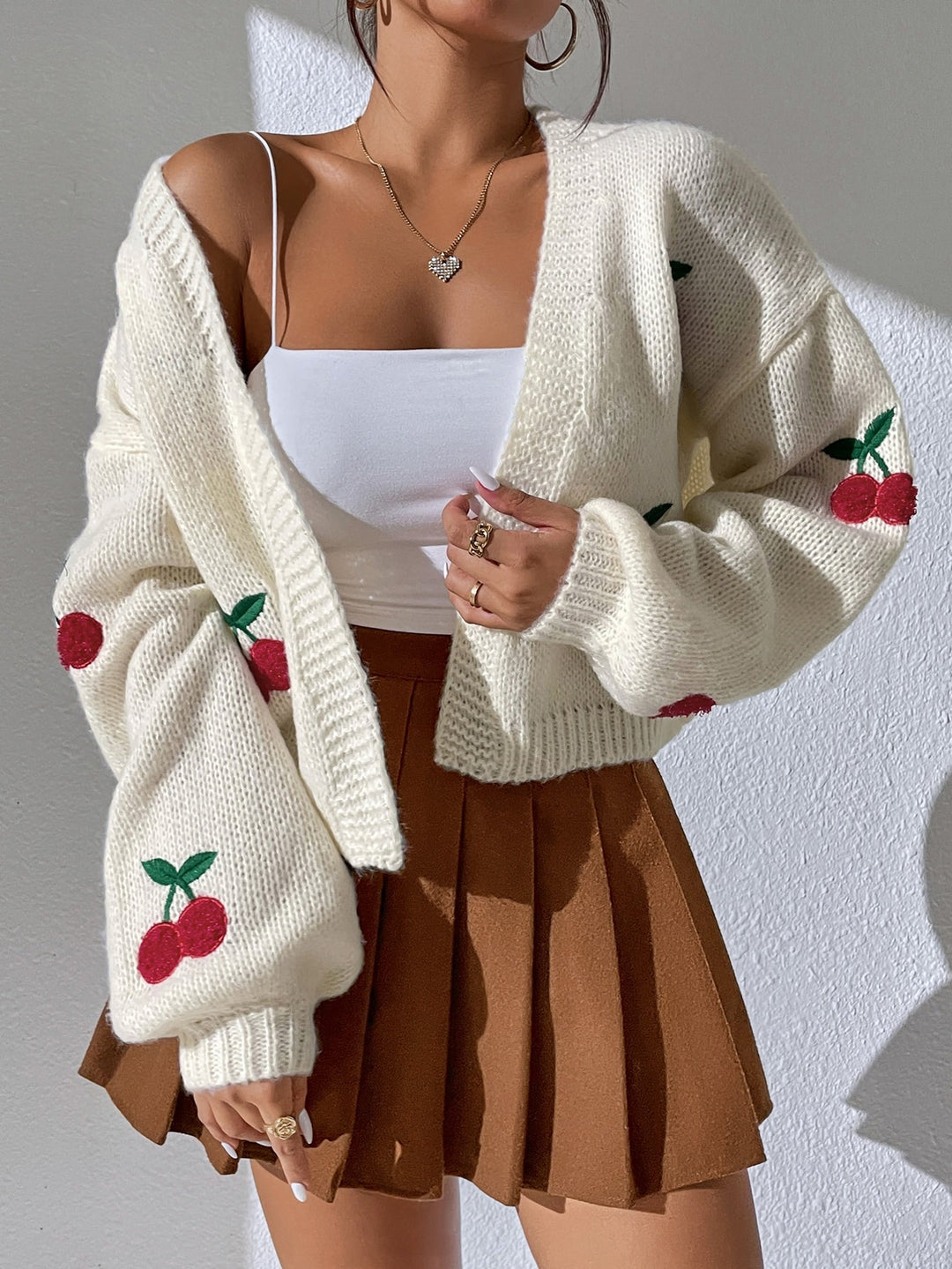 Neilah | Zoete Kersen Cardigan - Fashion Lab