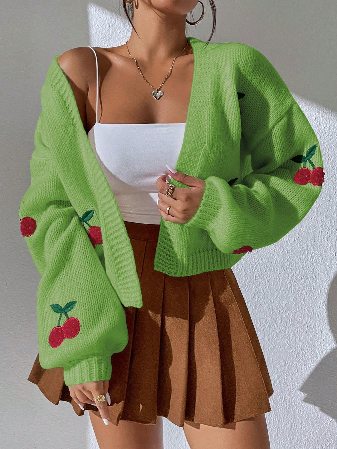 Neilah | Zoete Kersen Cardigan - Fashion Lab