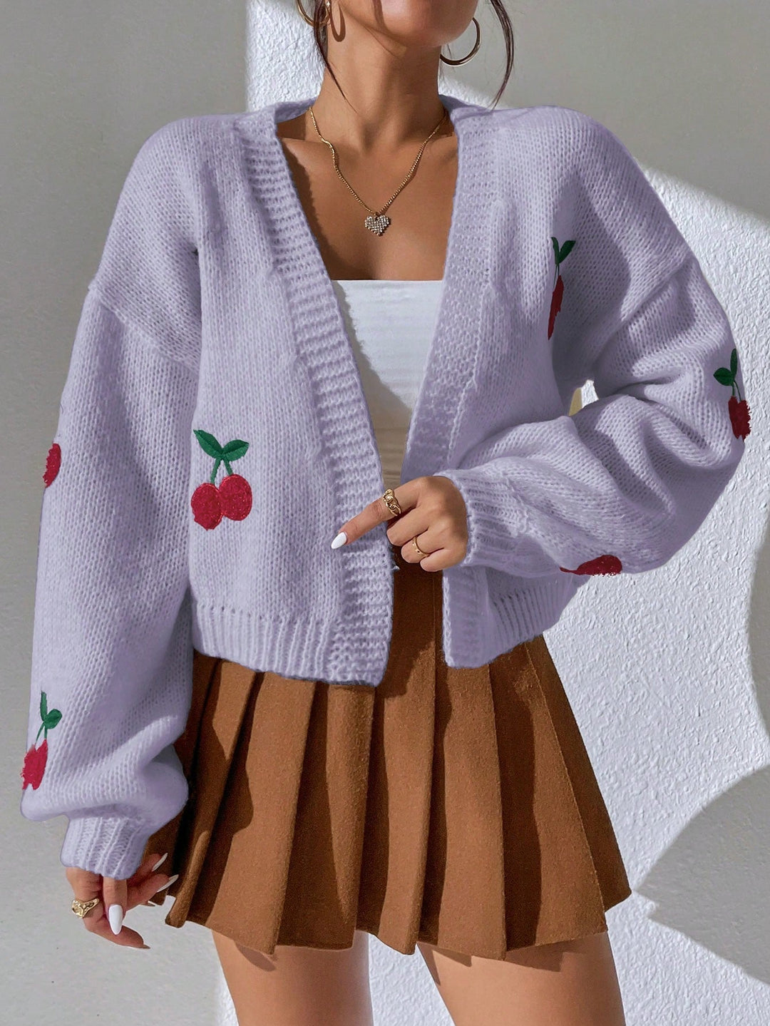 Neilah | Zoete Kersen Cardigan - Fashion Lab