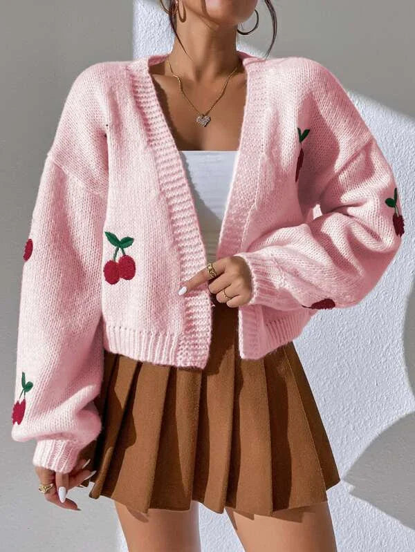 Neilah | Zoete Kersen Cardigan - Fashion Lab