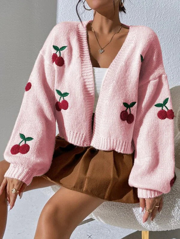 Neilah | Zoete Kersen Cardigan - Fashion Lab
