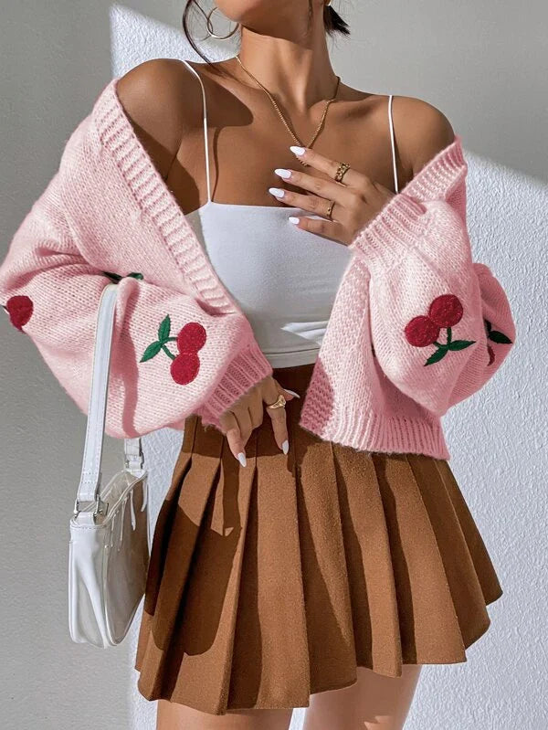 Neilah | Zoete Kersen Cardigan - Fashion Lab