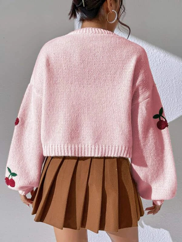 Neilah | Zoete Kersen Cardigan - Fashion Lab