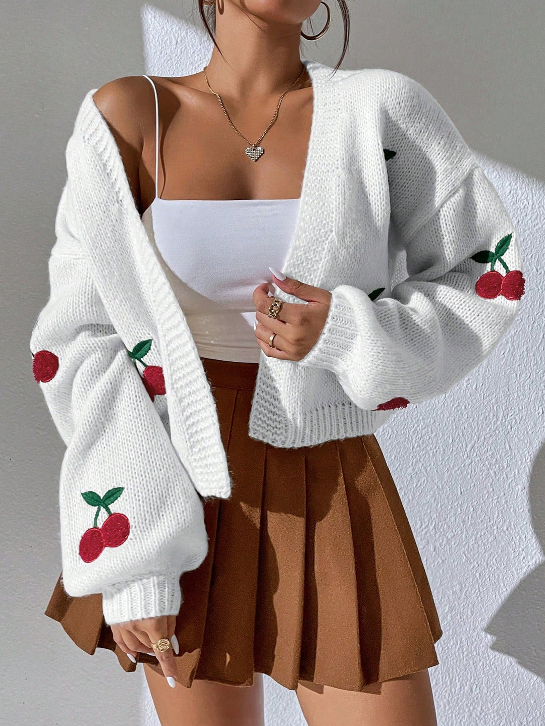 Neilah | Zoete Kersen Cardigan - Fashion Lab