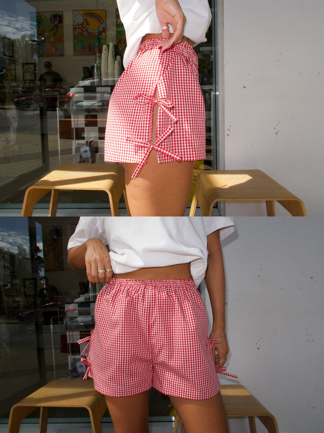 Odette | Short Met Strik - Fashion Lab