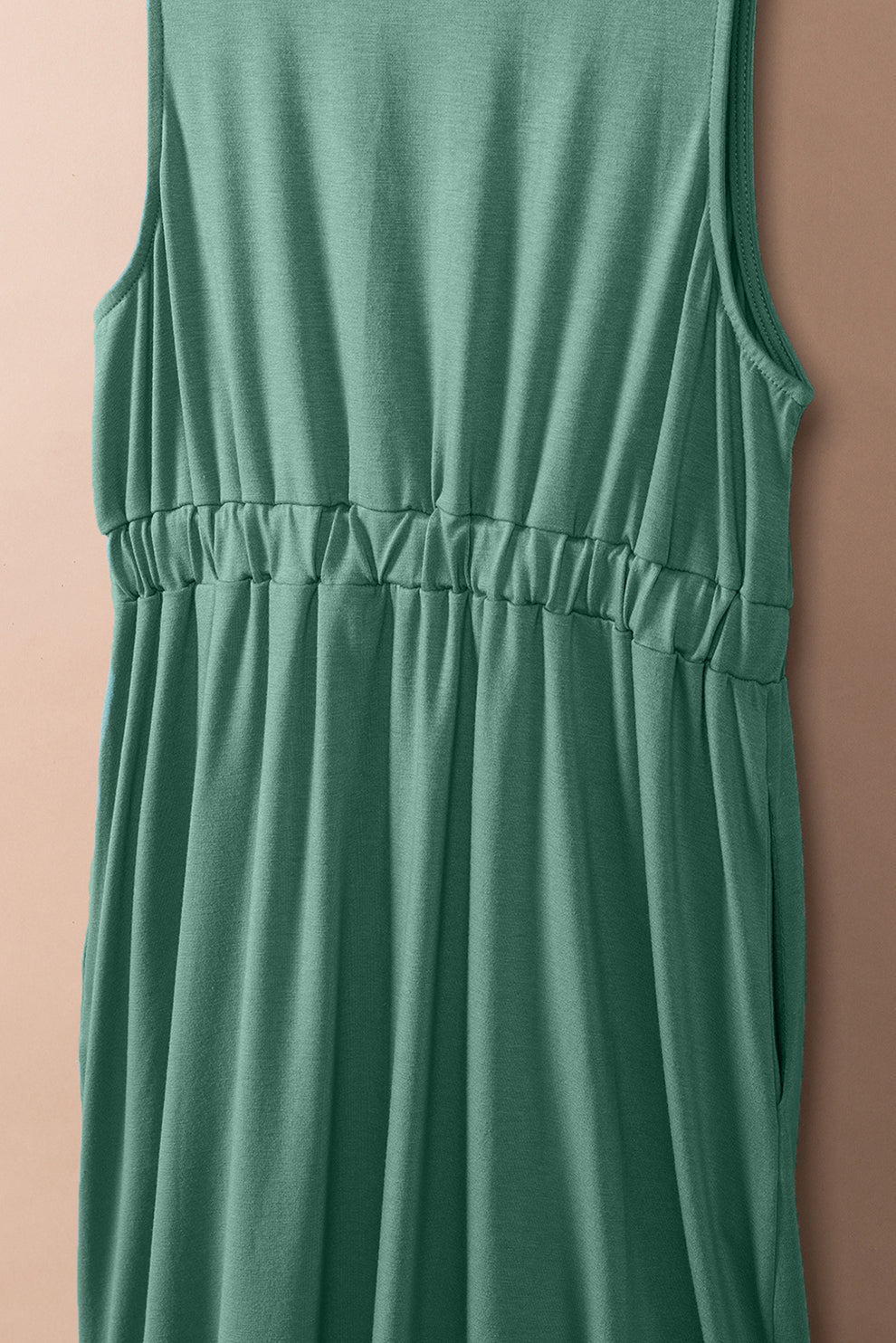 Olivia | Mouwloze Mini Jurk Met Hoge Taille - Fashion Lab