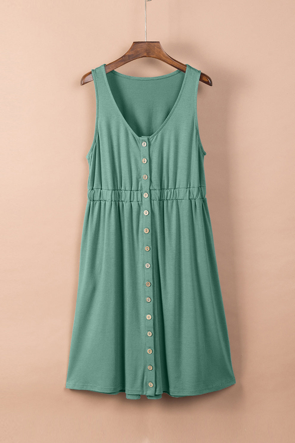 Olivia | Mouwloze Mini Jurk Met Hoge Taille - Fashion Lab