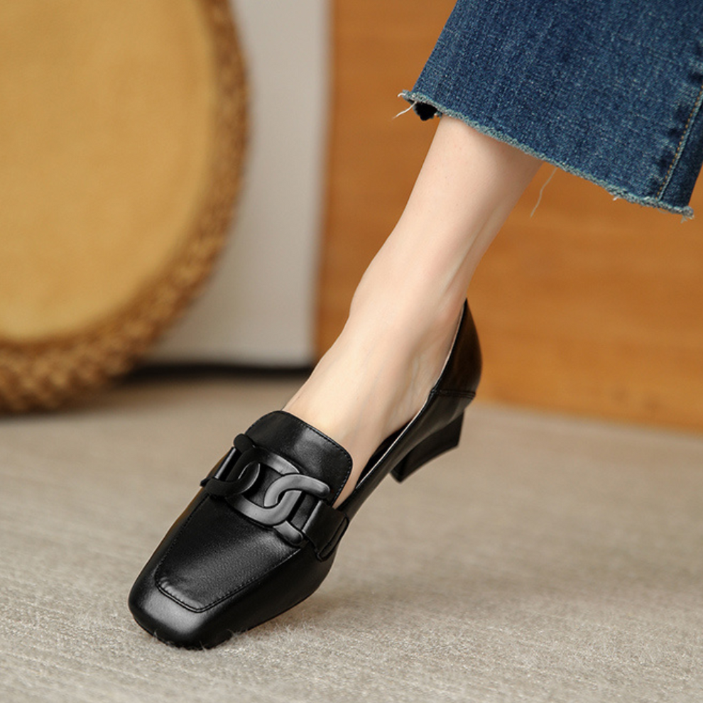 Slippers voor dames – Quincy | Orthopädischer Slipper Aus Leder