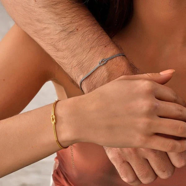 Rachel - Minimalistische Liefdesknoop Armband