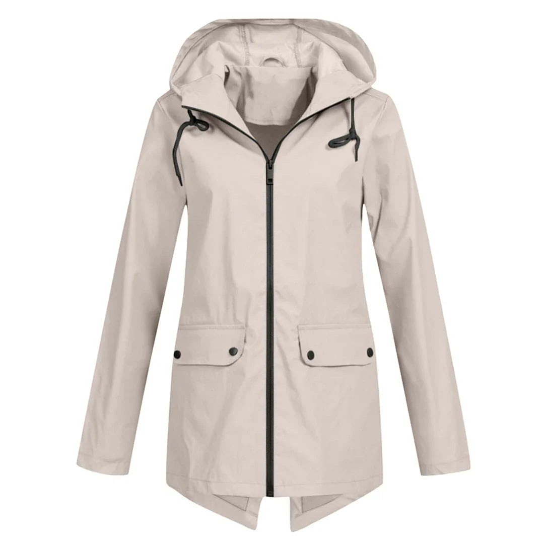 Jas voor dames – Regenjas | met capuchon