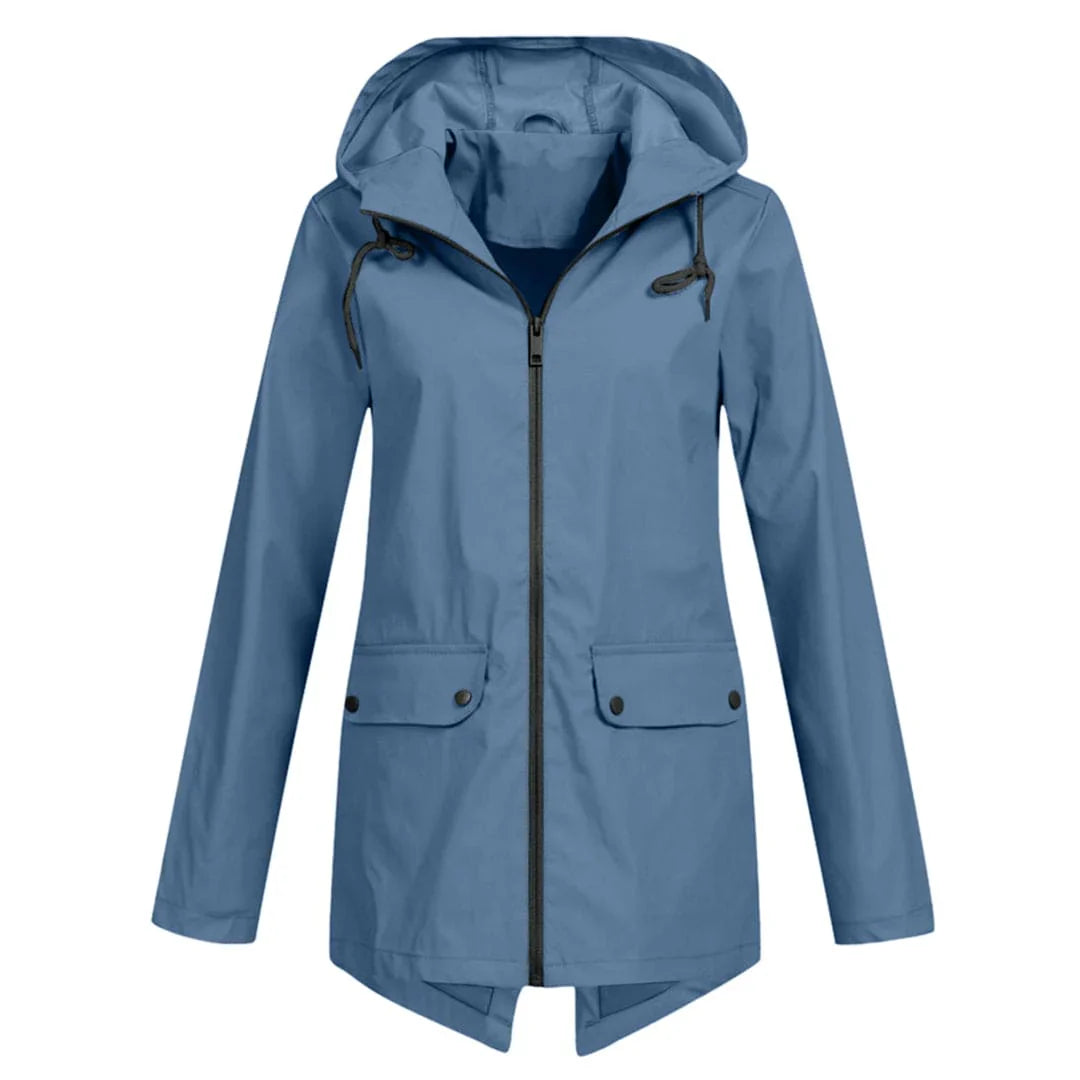 Jas voor dames – Regenjas | met capuchon