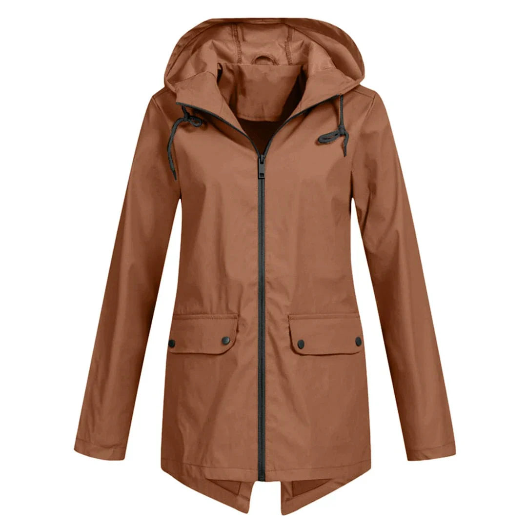 Jas voor dames – Regenjas | met capuchon