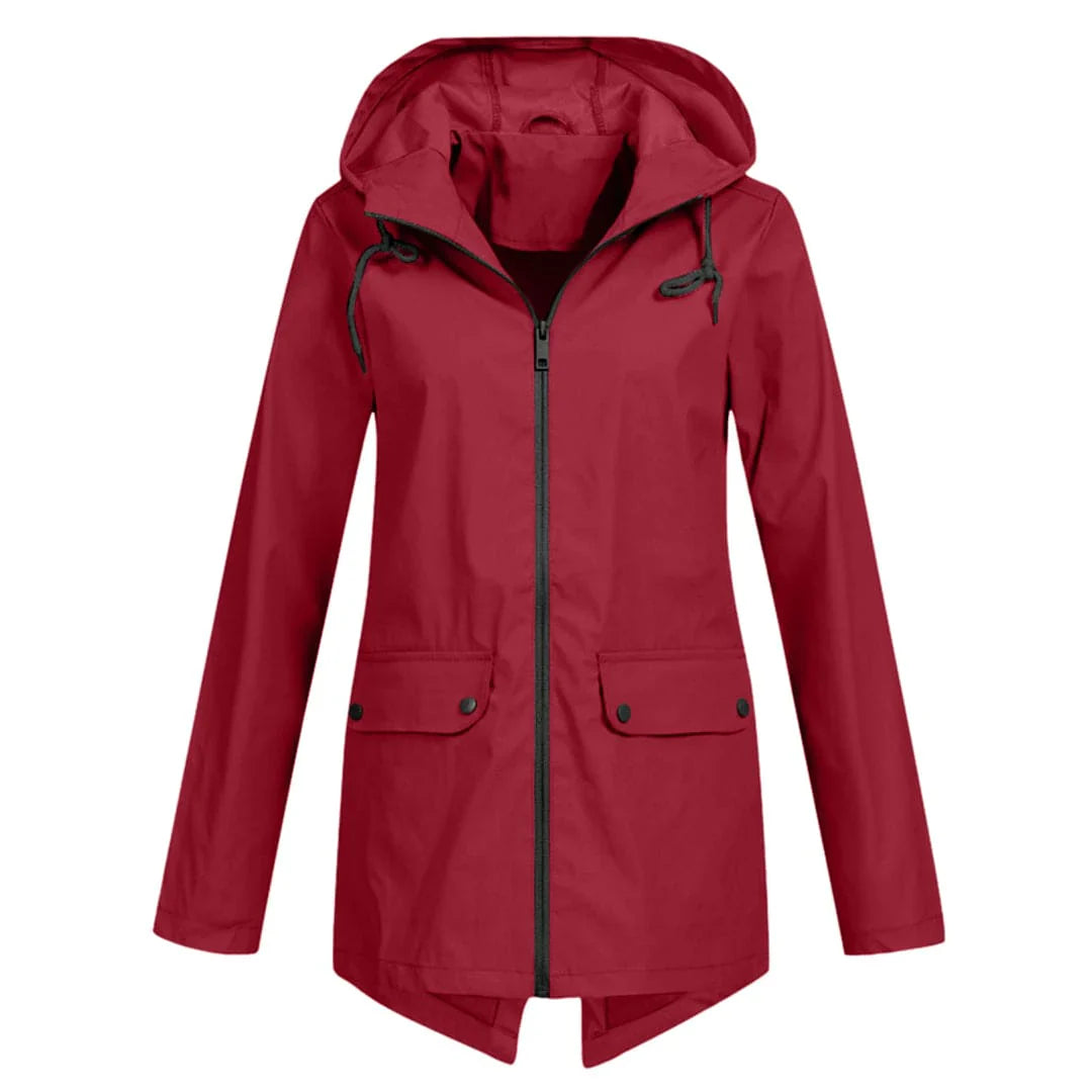 Jas voor dames – Regenjas | met capuchon