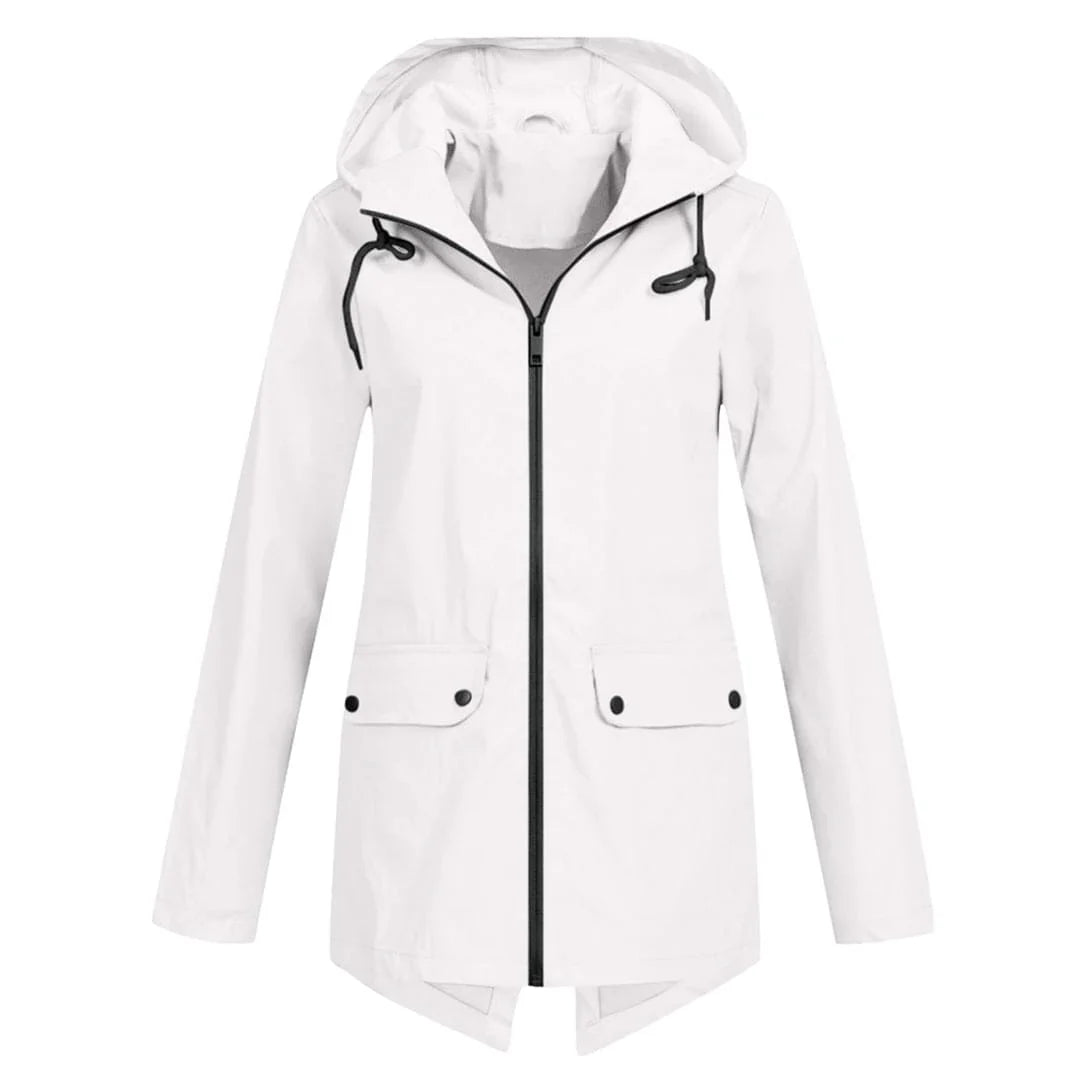 Jas voor dames – Regenjas | met capuchon