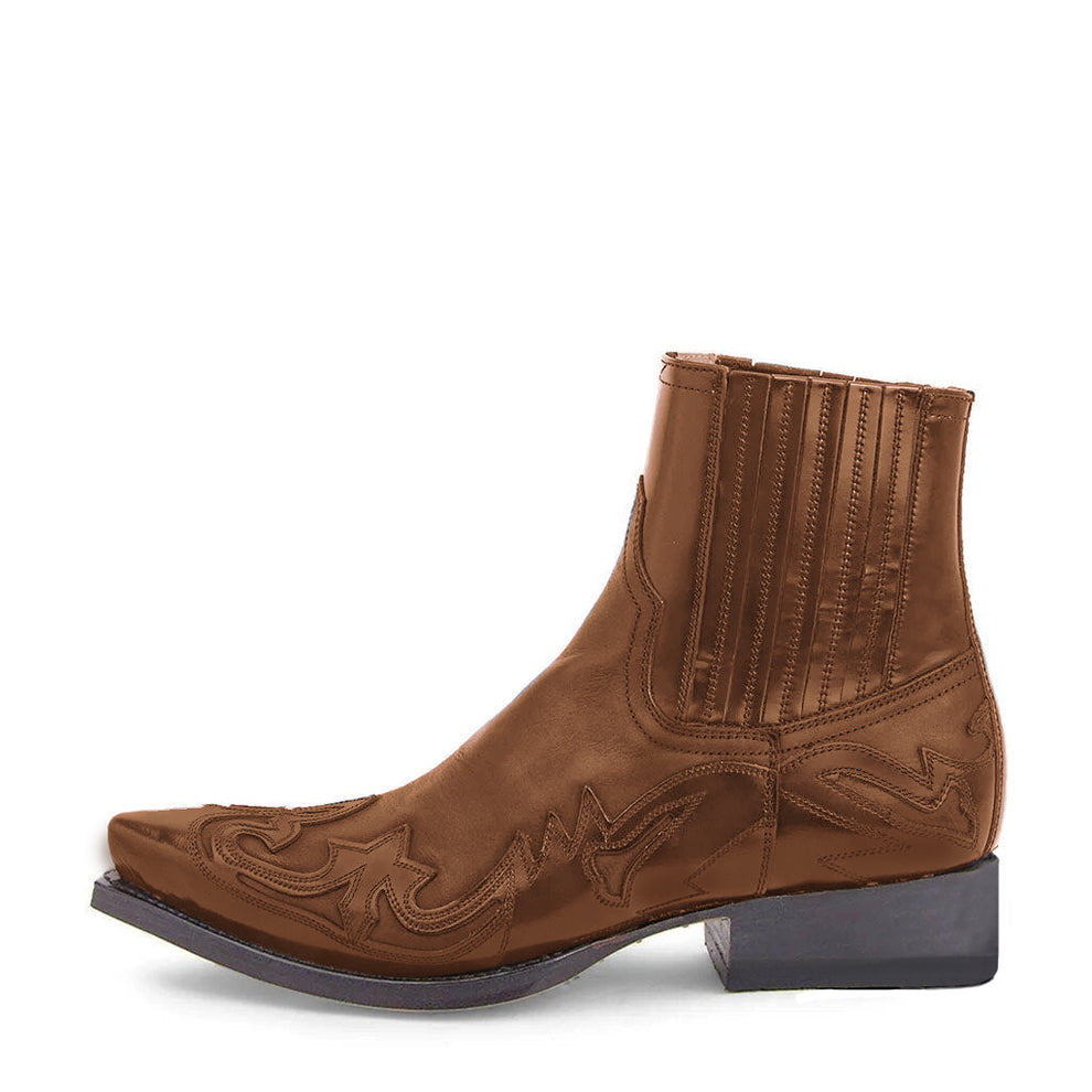 Laarzen voor dames – Rina | Cowboylaarzen Van Leer