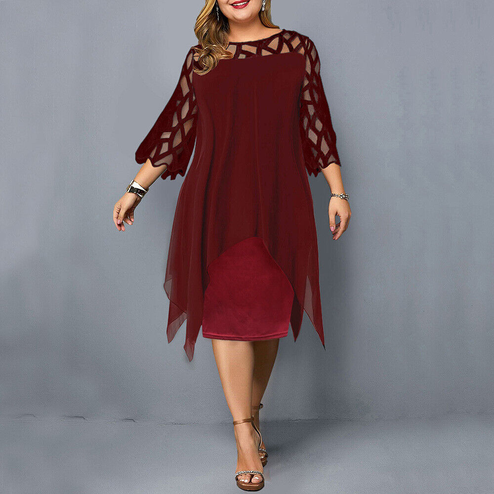 Jacqueline | Elegante Chiffon Feestjurk - Fashion Lab