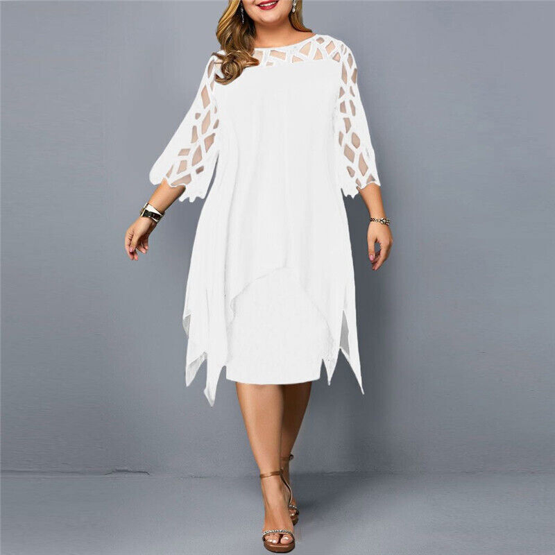 Jacqueline | Elegante Chiffon Feestjurk - Fashion Lab