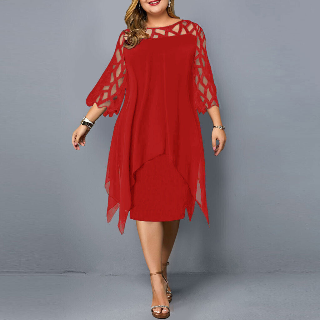 Jacqueline | Elegante Chiffon Feestjurk - Fashion Lab