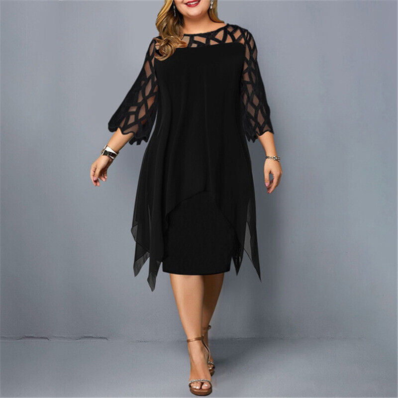 Jacqueline | Elegante Chiffon Feestjurk - Fashion Lab