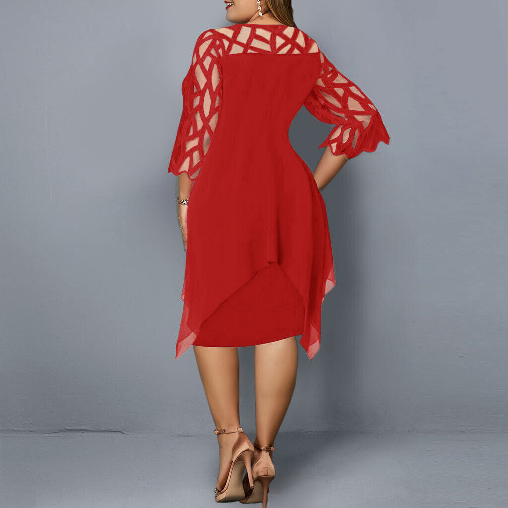 Jacqueline | Elegante Chiffon Feestjurk - Fashion Lab