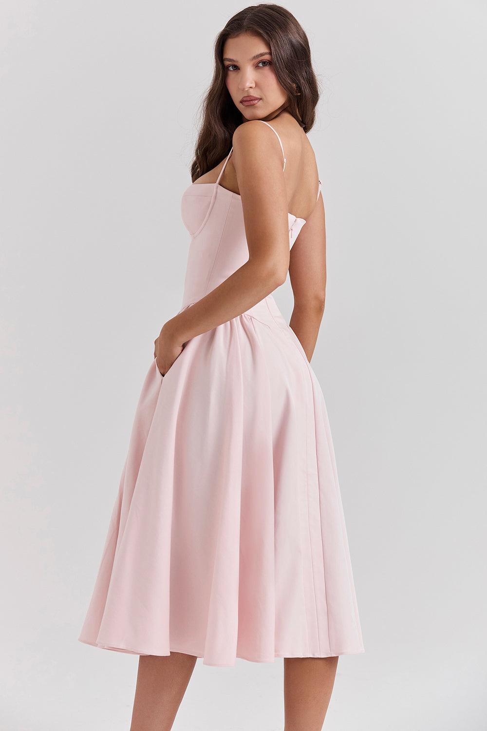 Lia | Midi Jurk - Fashion Lab