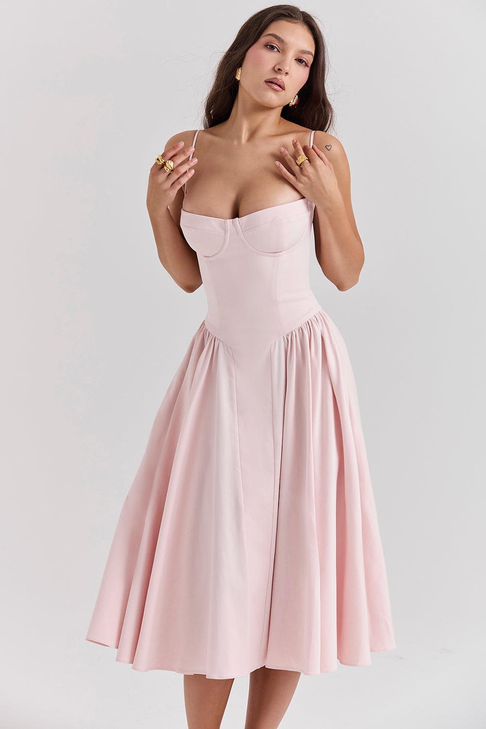 Lia | Midi Jurk - Fashion Lab