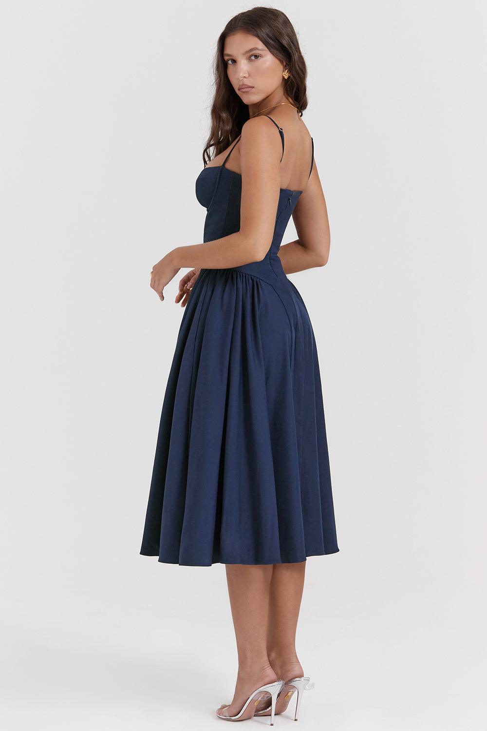 Lia | Midi Jurk - Fashion Lab