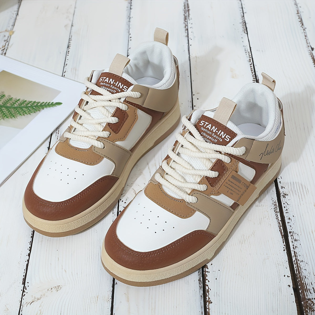 Schoenen voor dames – Sasha | Stijlvolle Colorblock Trendy Sneakers voor Dames