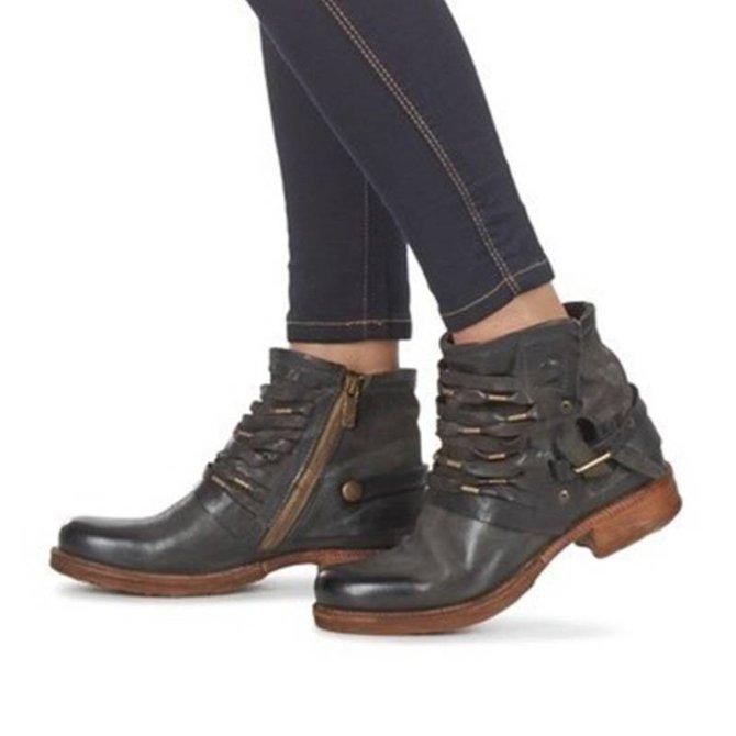 Laarzen voor dames β Stella | Dames Retro enkellaarsjes