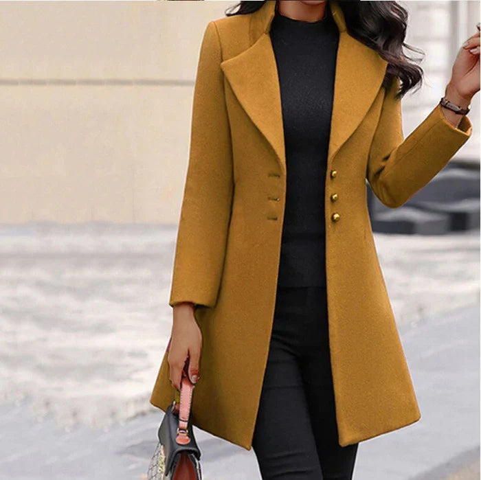 Jas voor dames – Trenchcoat | met knoopsluiting