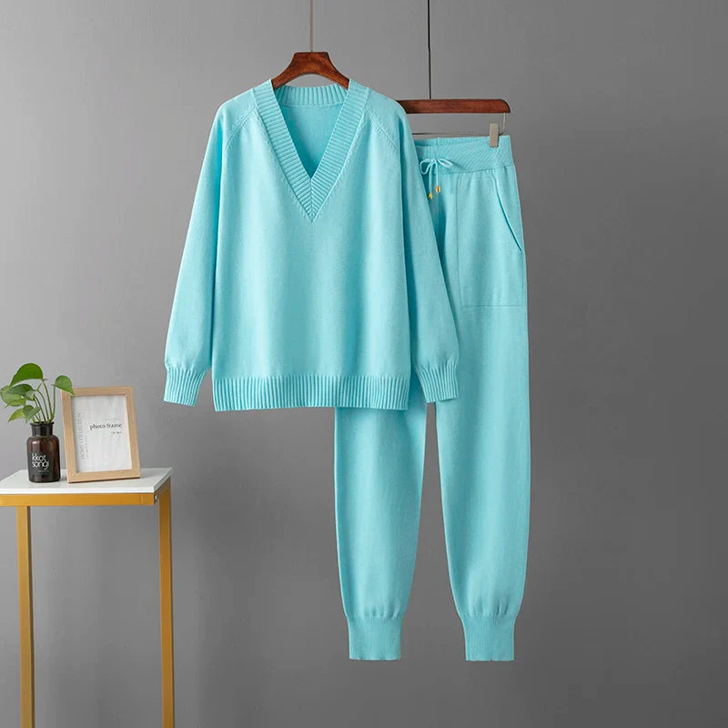 Set voor dames โ Valina | Luxe Casual Stijl Set met Trui en Broek