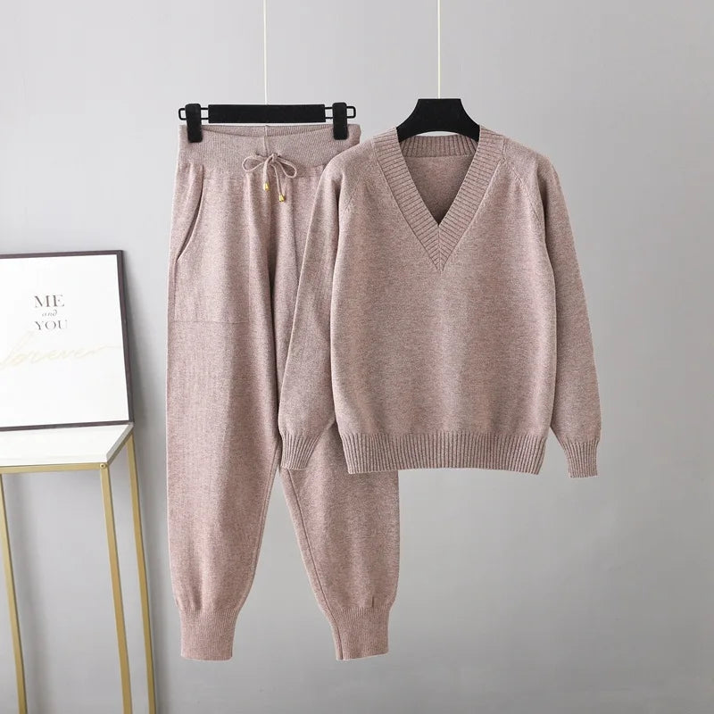 Set voor dames โ Valina | Luxe Casual Stijl Set met Trui en Broek