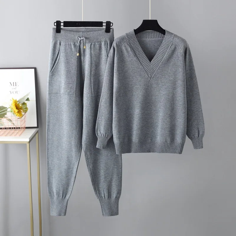 Set voor dames โ Valina | Luxe Casual Stijl Set met Trui en Broek