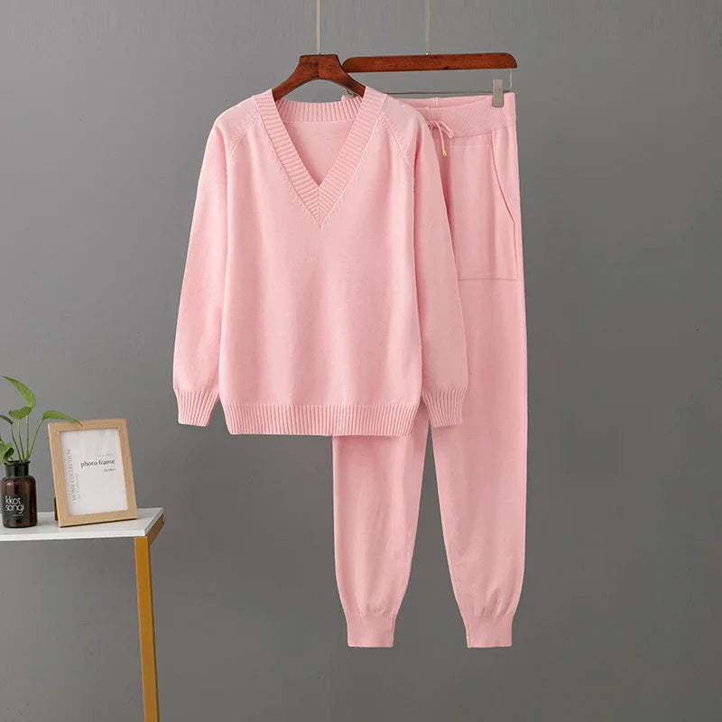 Set voor dames โ Valina | Luxe Casual Stijl Set met Trui en Broek