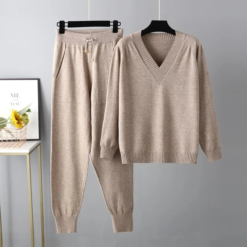 Set voor dames โ Valina | Luxe Casual Stijl Set met Trui en Broek