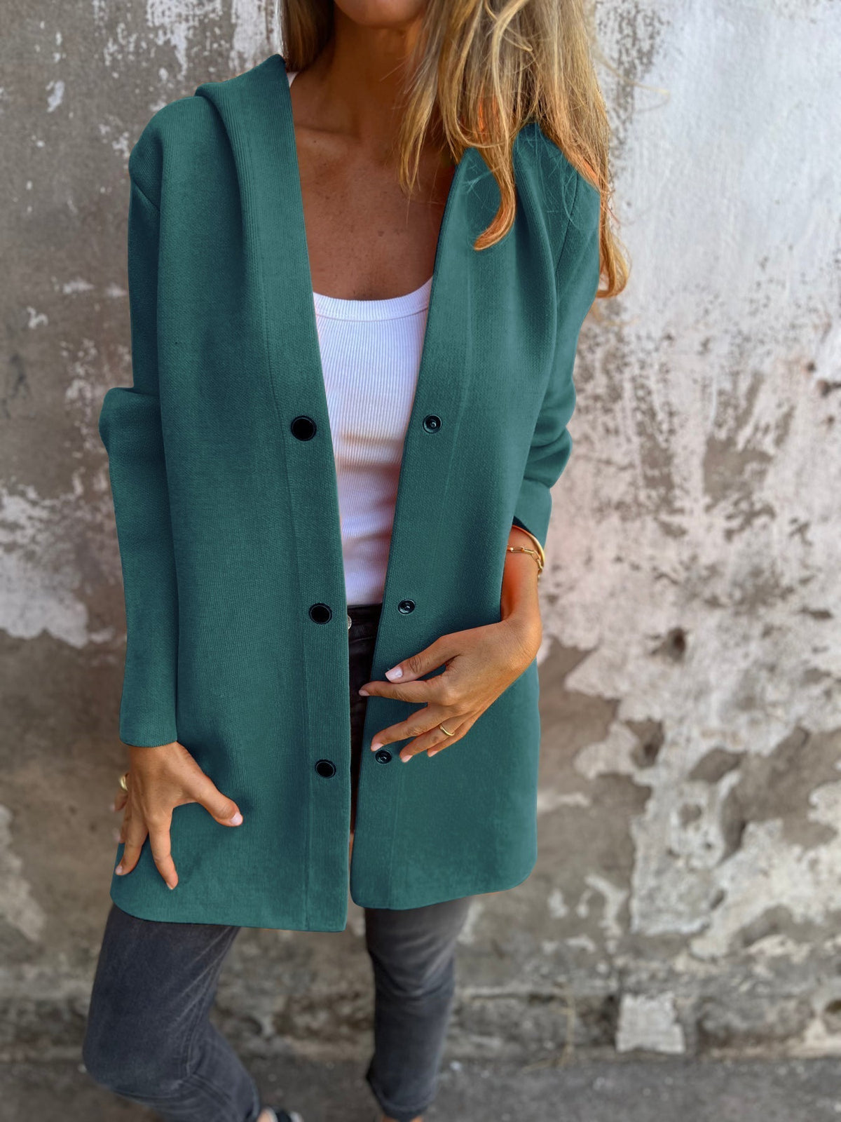 Vest voor dames – Venus | Casual vest met capuchon