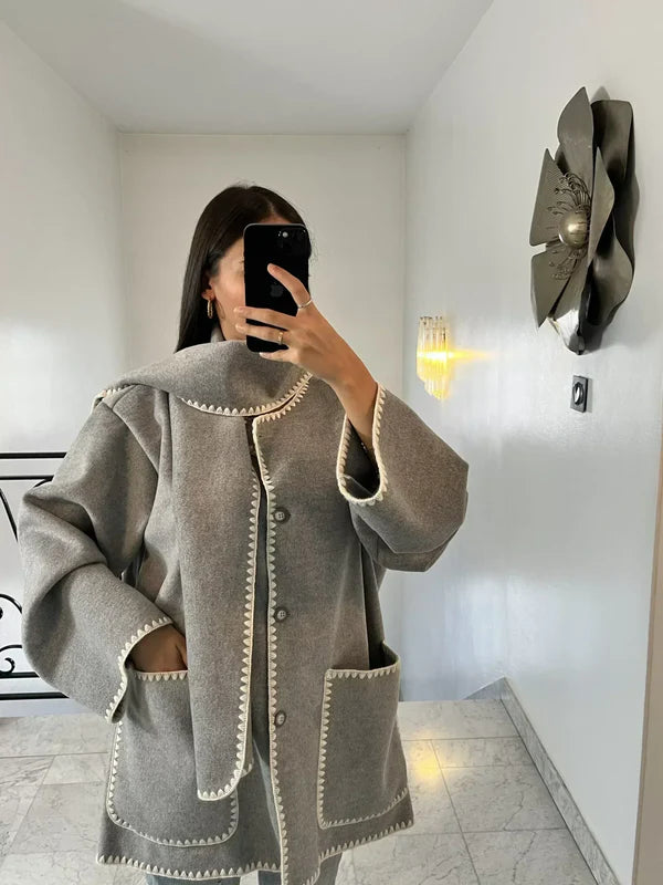 Clare | Scarf Coat