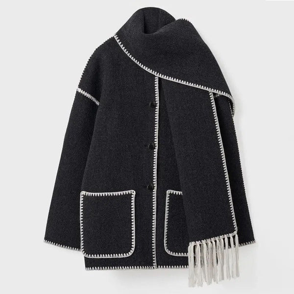 Clare | Scarf Coat
