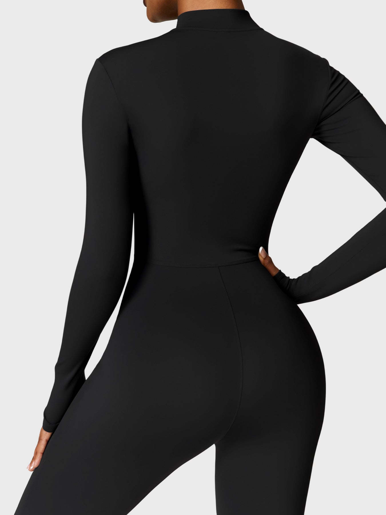 Belle | Fleece Long Sleeve Jumpsuit