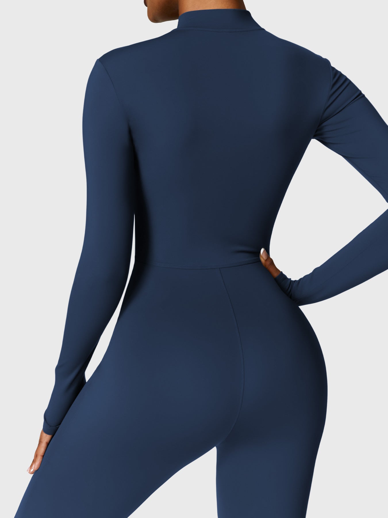 Belle | Fleece Long Sleeve Jumpsuit