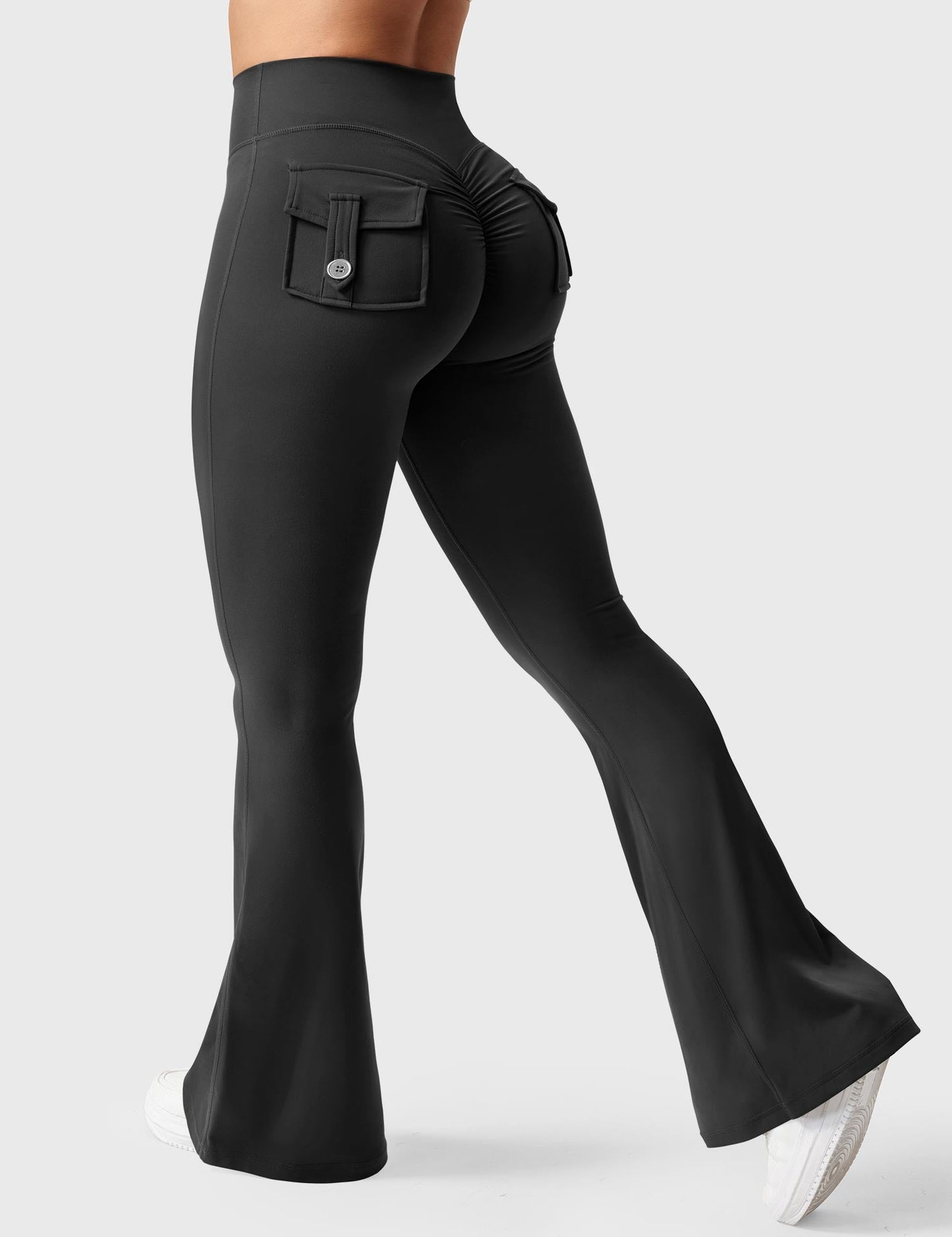 Brittany | Flared Leggings - Fashion Lab