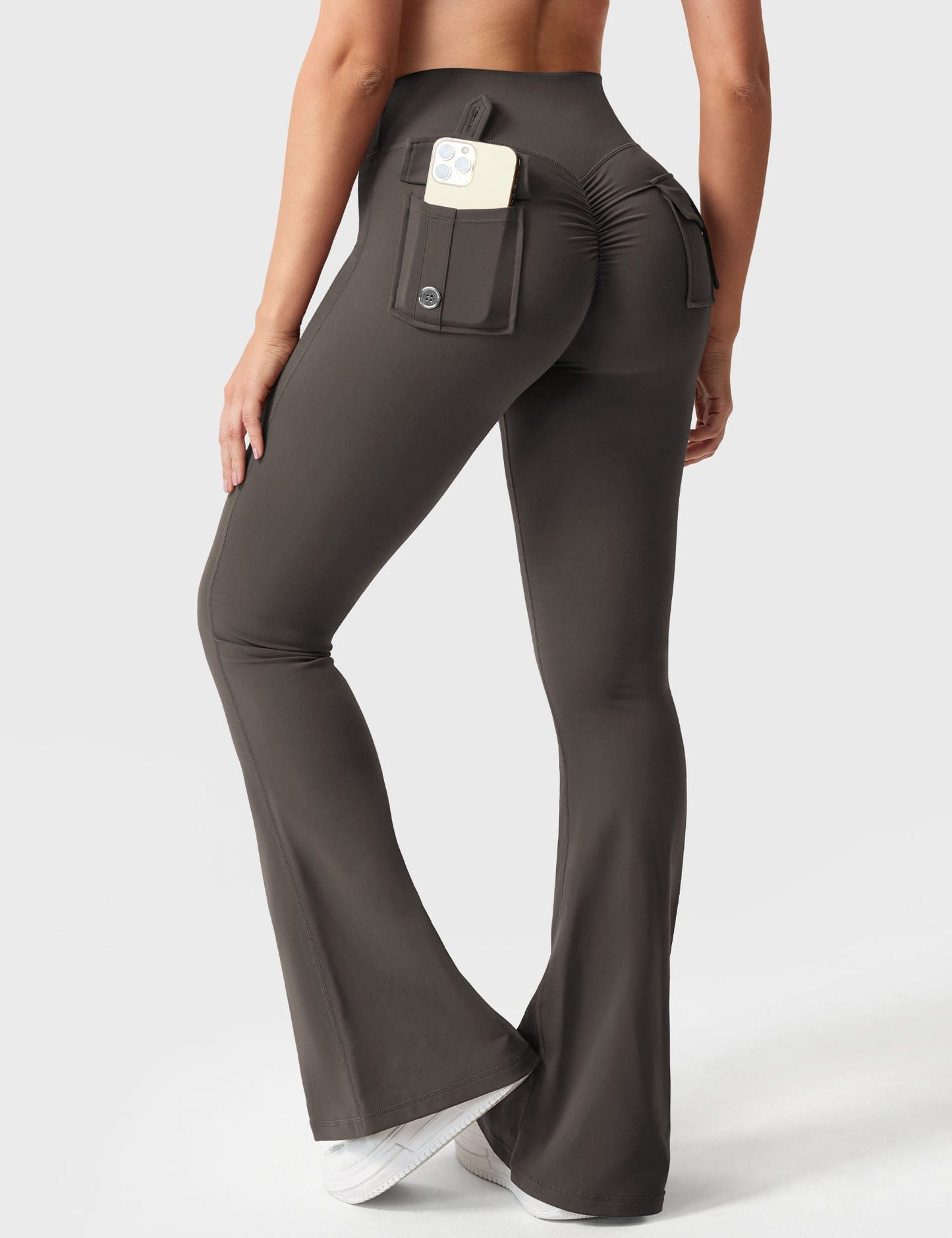 Brittany | Flared Leggings - Fashion Lab
