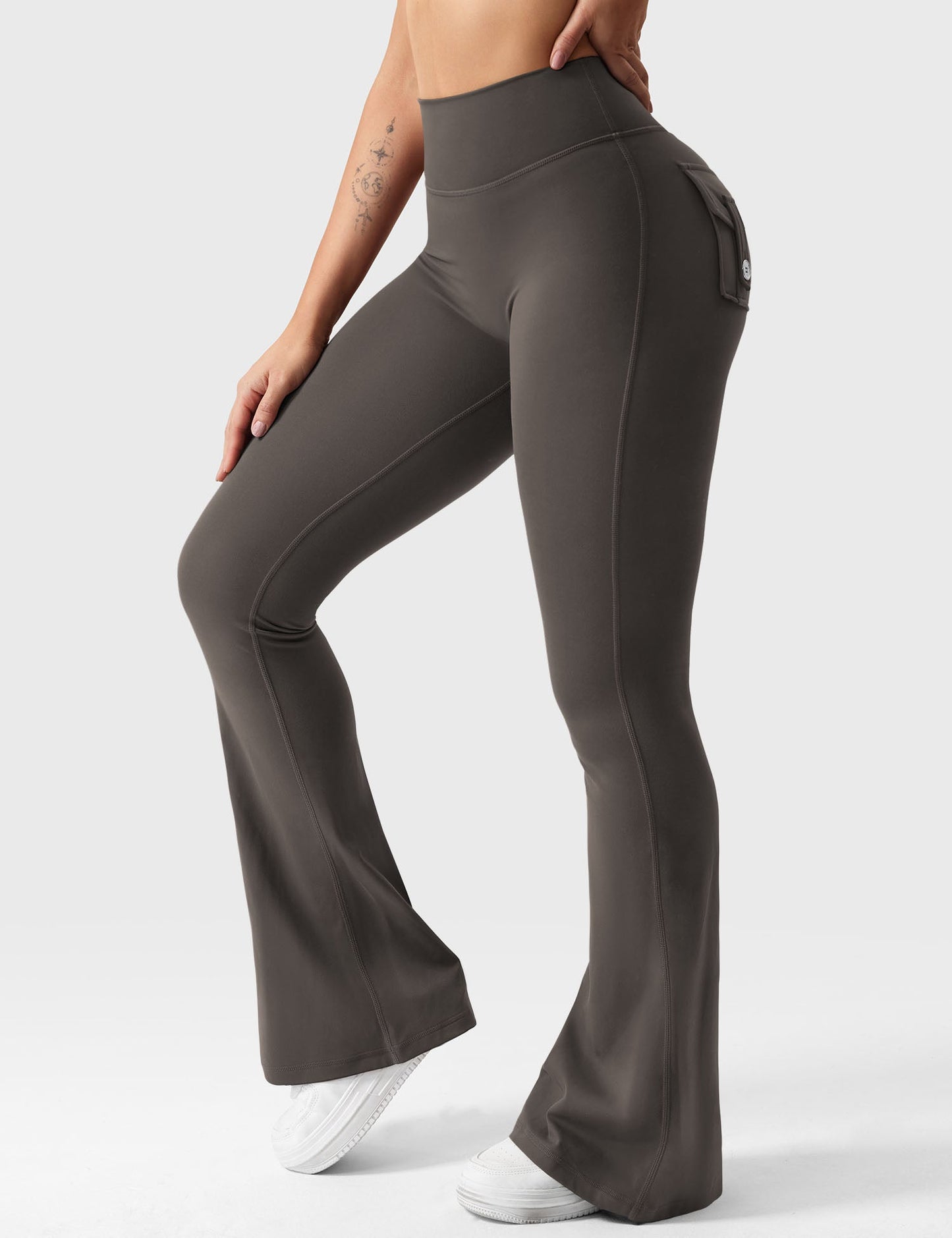 Brittany | Flared Leggings - Fashion Lab