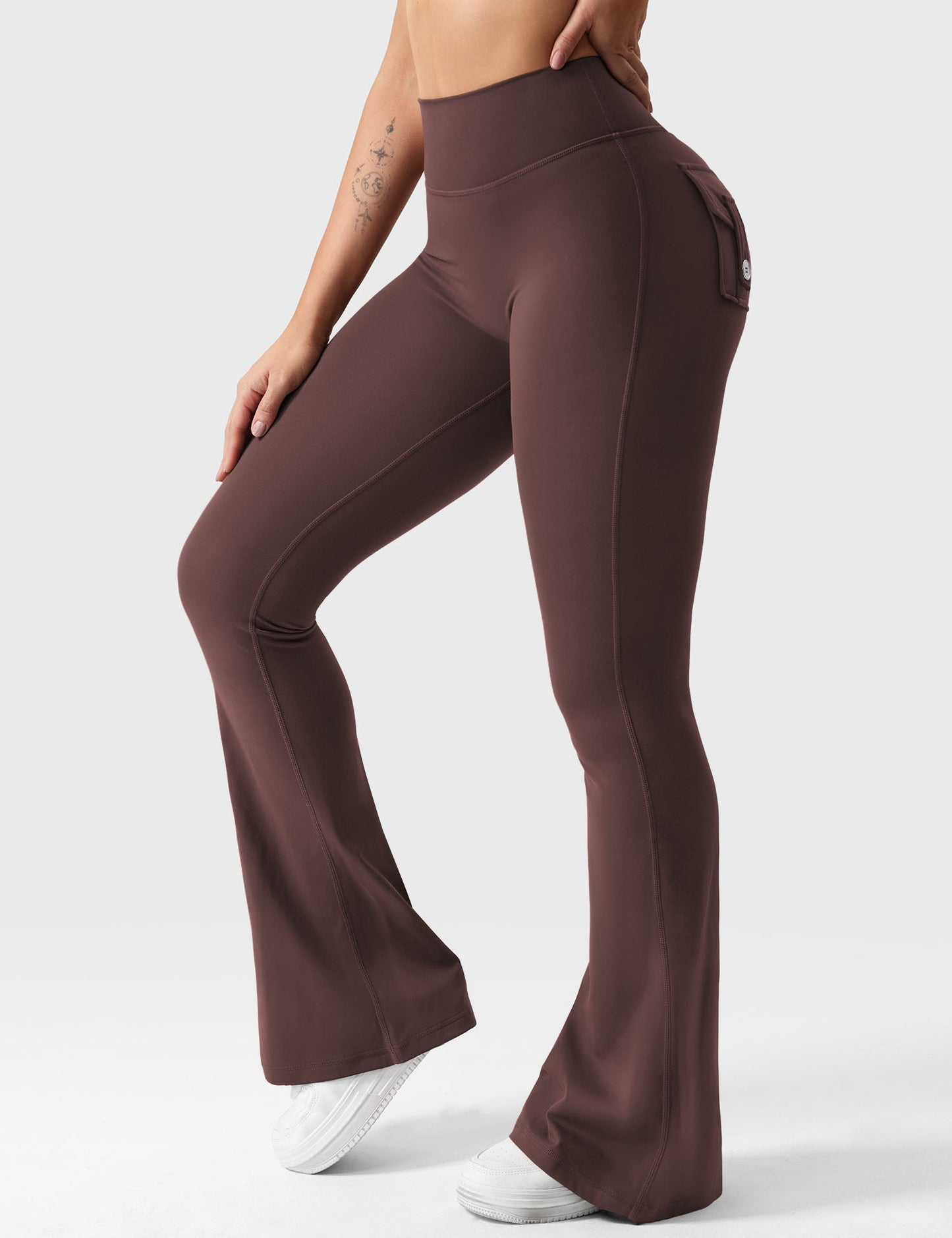 Brittany | Flared Leggings - Fashion Lab