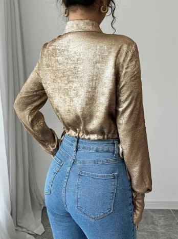 blouse voor dames โ Zahra | Elegante Wikkelblouse