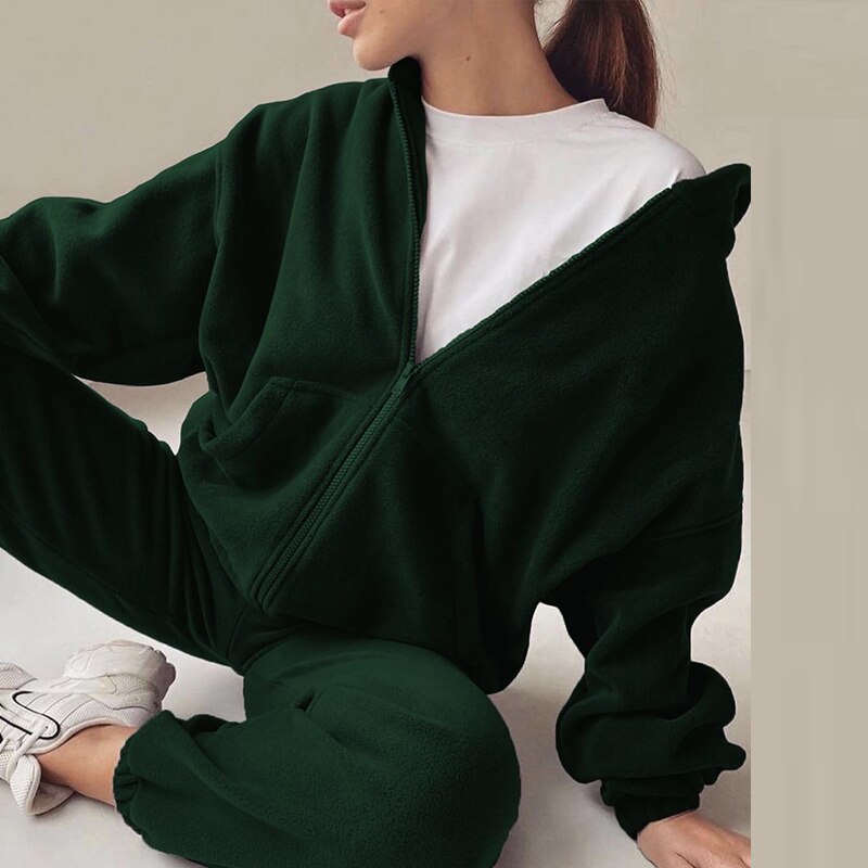 set voor dames – Zendy | Luxe Fleecepak Voor Extra Warmte